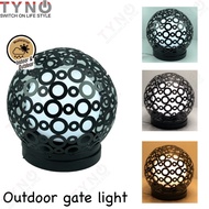 ✓Outdoor gate lamp weather proof gate light pillar gate lamp