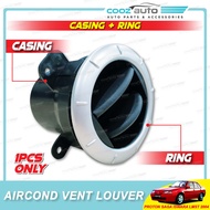 Car Proton Saga Iswara LMSE LMST 2004 - 2006 Air Cond Conditional Outlet Vent Louver Grille With Rin