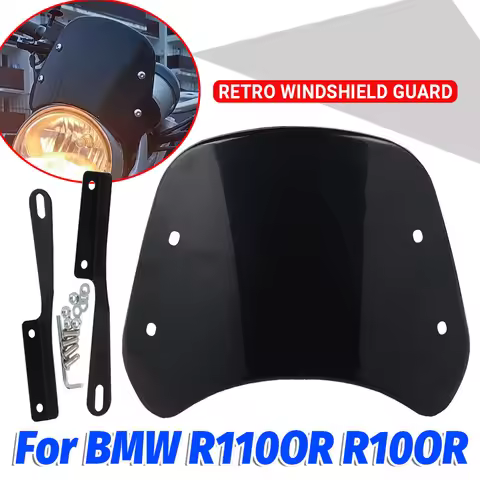 For BMW R1100R R100R R1100 R100 R 1100 100 R 1100R Accessories Retro Windscreen Windshield Wind Scre