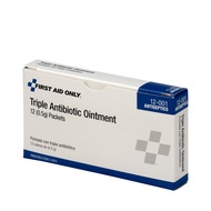 First Aid Only 12-001 Triple Antibiotic Ointment Packet (Box of 12)