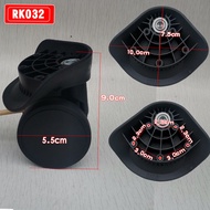 Universal Wheel Luggage Travel Suitcase Password Box Wheel Repair Parts Slide Wheel Bag Accessories 