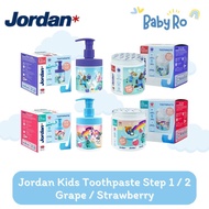 Jordan Kids Toothpaste Strawberry Grape/