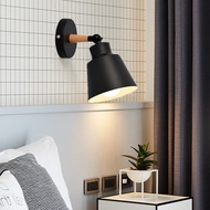 CANMEIJIA Modern Nordic Minimalist Wall Lamp E27 Wall Light Lampu Dinding Lampu Scones Bedside Bedro