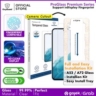 oxyguard tempered glass samsung galaxy a72 a52 2021 screen protector - a72 / a72s