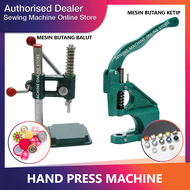 🔥 Ready Stock🔥 Mesin Butang Ketip / Mesin Butang Balut / Snap Machine Button / Hand Press Machine / Alat Jahitan