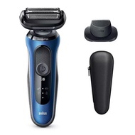 Braun Series 6 61-B4200CC Wet &amp; Dry Shaver (Blue Black)