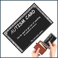 Funny Excuse Card Funny Wallet-Size Gag Prop Wallet Card for Family Friends Home Workplace Adults Wo