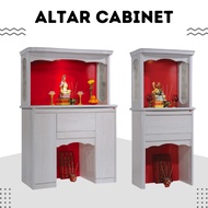 ALTAR TABLE / PRAYER CABINET WITH TOP / 神台/ BUDDHA TABLE / PRAYER TABLE /ALTAR CABINET/FENG SHUI ALT
