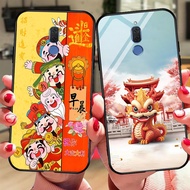 NOVA Huawei 2i Glass Phone Case Printed Happy New Year CNY 2024