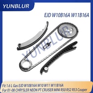 Engine Timing Chain Kit Fit 1.6 L Gas EJD W10B16A W10 W11 W11B16A For 01-08 CHRYSLER NEON PT CRUISER
