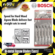 BOSCH 2608634567 (T144DF) Bi-metal Jigsaw Blades (5 pcs)