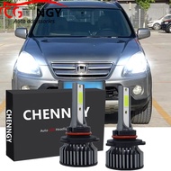 For Honda C-RV CRV 2007 2008 2009 (Headlight Lamp) - Front LED Headlight Bulbs Conversion Kit 6000K 