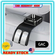 【B26】Universal Heavy‑Duty Car Headrest Hook High Quality Car Seat Hanger Multi Purpose 360° Rotatabl