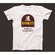 Banks'S Beer T Shirt 550 Retro 70S Traditional Draught Robert Plant Zeppelin New