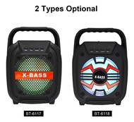 Speaker Bluetooth Portabel XTM-6118 Series 6"5 inc Xtra Bass Sound Free Microphone/Fm Radio/Usb/TF C