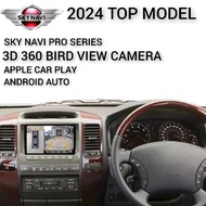 LAND CRUISER ANDROID WITH 360 BIRD VIEW CAMERA #LC100 #J200 #XV100 #j120 #j150 #