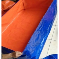 A5 type fish pond tarpaulin size 3x3x50