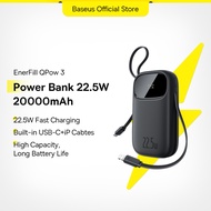 【CCC Certified Power Bank】Baseus CCC 3C Qpow3 10000/20000mAh PD 22.5W 20W Digital Display Mini& Port