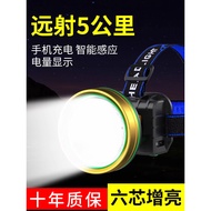 Lampu Depan Haiwa Lampu Kuat Boleh dicas semula Lampu Lampu Lekap Kepala Ultra-Terang Memancing Khas