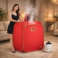 (12T EXCHANGE WARRANTY) COMBO MAGNETIC SAUNA TENT AND SIGNATURE SAUNA POT.