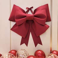 New Car Traffic Bow Knot Wedding ins Big Bow Little Red Book Non-woven Bow Material Package Wedding Room Decoration Wedding Decoration