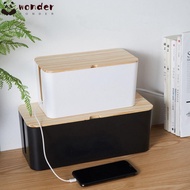 WONDER Wire Storage Box Household Products Plug For Data Line Socket Cable Tidy