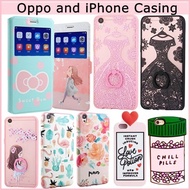 IDM Oppo Case★R9s R11 R15 R17 R11S Reno Pro iPhone 11 Pro Max XR XS Casing Cartoon Cover