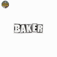 Baker logo skateboards apparel brand company sticker