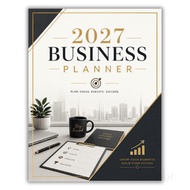 2027 Business Planner, Printable PDF, 2027 Journal, 2027 Planner