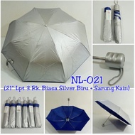 Nagoya Plain 3-Fold Umbrella in Color + Cover 3-Fold/ with Color Combination Promotional 3-Fold Umbr