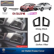HermanAuto Proton Persona VVT Air outlet Frame Cover Garnish Accessories Persona Iriz Facelift Akses