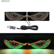 [brand new] USB Dynamic Devil Eyes Light Car Windshield Dynamic LED Matrix Screen Light