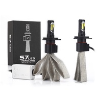 S7 72W H4 Car LED Headlight Kit Bulb Conversion COB Light 8000LM 6000K White LED-567