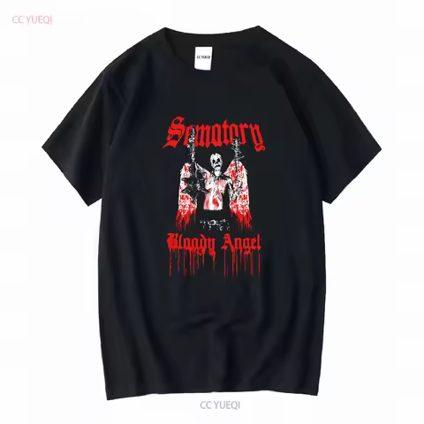 Haunted Mound Bloody Angel Tears Sematary Album Tour Merch T Shirt FreeShip vintage Washed Unisex Ca