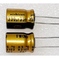 Nichicon FW 330uf 35v capacitor