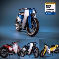 🔥KOF 模型王者🔥 預購 trickyMan12 1/6 “SUPER CUB”復古摩托車 共4色 可動
