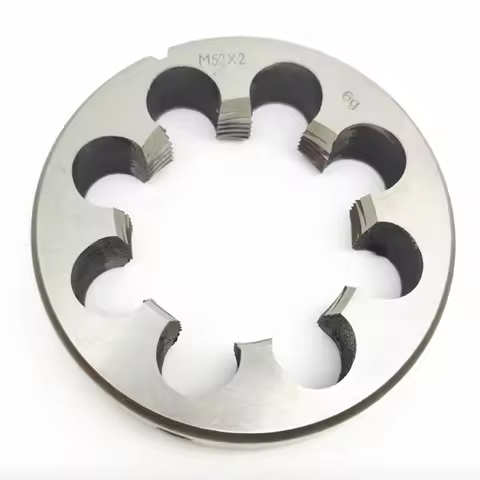 1PCS Non-adjustable Round Die Alloy Steel M26M27M28M29M30M31M32M33M34 X1 1.5 0.75 0.35 1.75 1.25 2 2