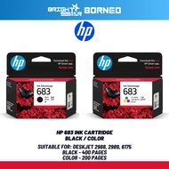 HP 683 Original Ink Advantage Cartridge - Black / Color