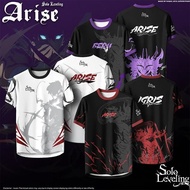 I Upgrade Alone: Rise Igris Beiru Fan Printed Round Neck Microfiber Anime T-Shirt