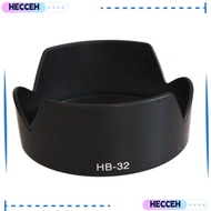 HECCEH Anti-Glare Cover, ABS HB-32 67mm Lens Hood, Practical Black Protective Shield for Nikon D90 D