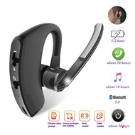 Single digital display wireless bluetooth headset general business noise reduction 5.0 bluetooth headset with microphone headset Over The Ear Headphon