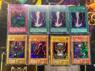 遊戲王 二期 無標 金亮 亮面 LB-52 落雷 黑魔導 神鷹寵物籠 審判者 等 8張