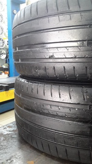 USED TYRE SECONDHAND TAYAR  MICHELIN PS4 225/45R18 45% BUNGA PER 1PC