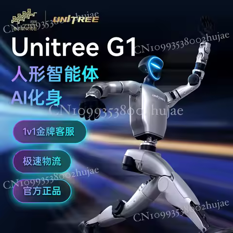 Unitree G1 Humanoid Robot with AI Embodiment, Smart Companion for Home, Entertainment, Education & V