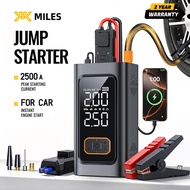 4 In 1 Jump Starter 10000mAh 12V Air Pump Power Bank Jumper Kereta Emergency LED Light For Car