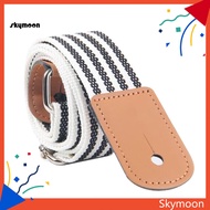 Skym* Fashion Double Color Stripe Cotton Webbing Adjustable Ukulele Shoulder Strap