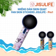 Skin sticker for high-end handheld fan JISULIFE Pro1 (FA53 ABS) | Cute pattern stickers