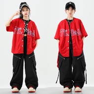 Street Dance Children's Clothing hiphop Drum Performance Clothing Ball Clothing Children Hip Hop Pra
