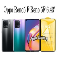 KOREAN Tempered Glass Oppo Reno5 F Reno 5F 6.43 inch FULL SCREEN TG 5D 9D 21D FULL GLUE