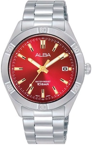นาฬิกาข้อมือผู้หญิง ALBA Boyish Active Quartz รุ่น AG8M90X หน้าเงิน 2กษัตริย์  AG8M93X สีน้ำเงิน AG8M95X สีแดง AG8M97X สีชมพู AG8M959X สีเงิน ขนาดตัวเรือน 35.5 มม.
